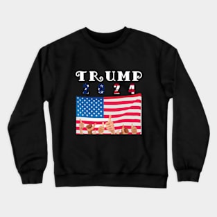 Election 2024 TRUMP. Crewneck Sweatshirt